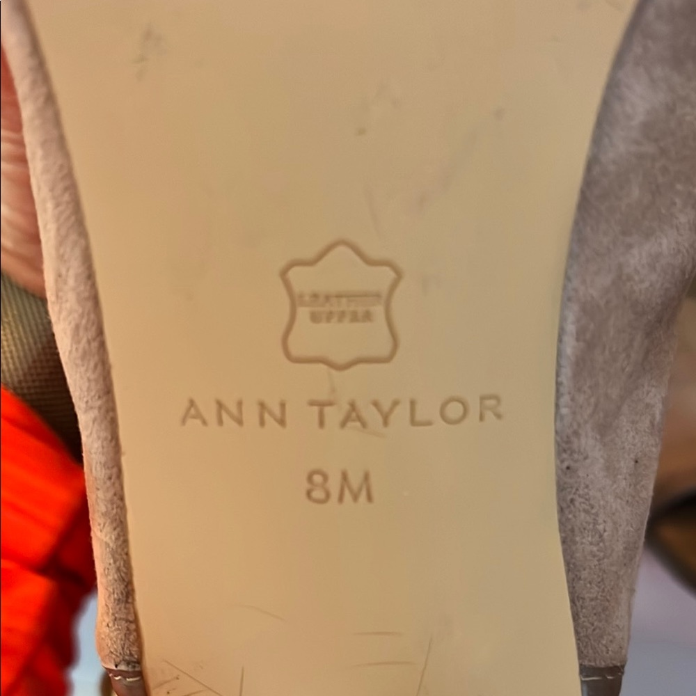 Elegant Taupe Stiletto Heels - Picture 2 of 4